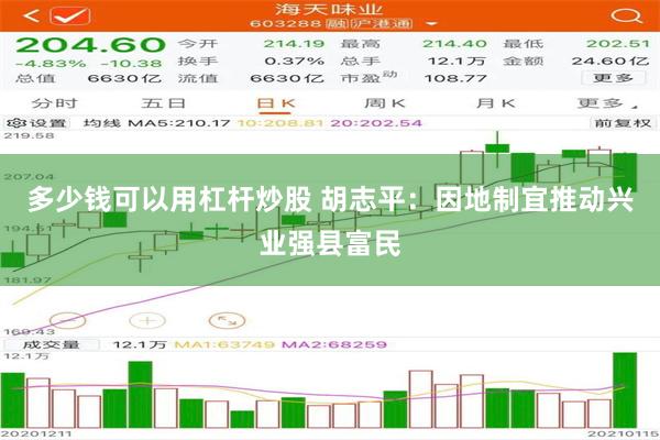 多少钱可以用杠杆炒股 胡志平：因地制宜推动兴业强县富民